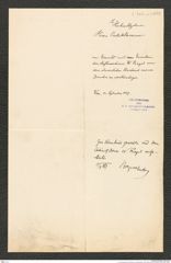 k.k. naturhistorisches Hofmuseum, Intendanzakten 1885-1896 (Hauer), Aktenzahl Z.362.a/1887, Seite 1